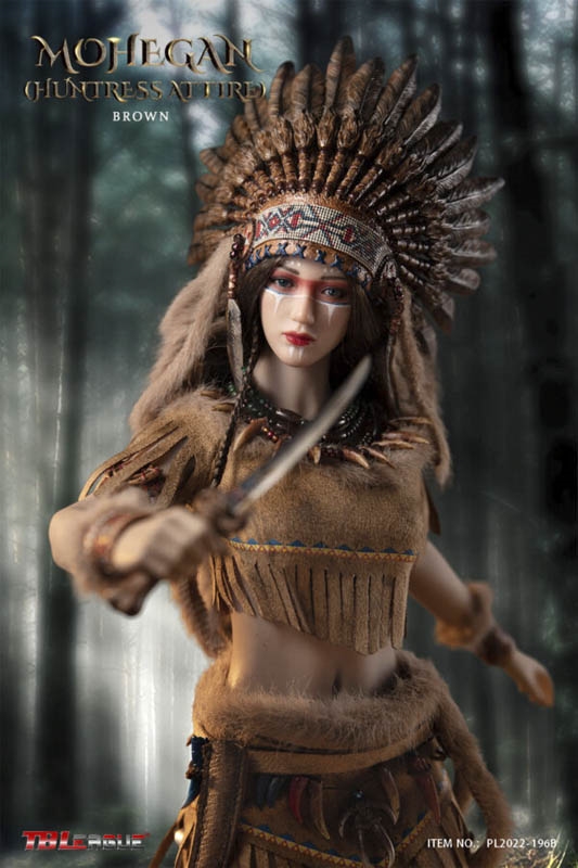Mohegan Huntress Attire Brown - TB League 1/6 Scale Figure