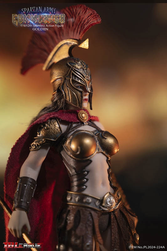 Spartan Army Commander - Golden Version - TBLeague 1/12 Scale Figure