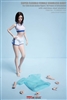 Pale Female Super-Flexible Seamless Bodies with Small Bust - With Head- TBLeague 1/6 Scale Figure