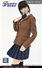 Women's Skirt Suit Set in Blue - Toys Centre 1/6 Scale Accessories Set