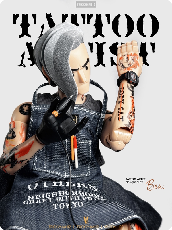 Tattoo Artist 2 Special Edition - trickyMan 1/6 Scale Figure