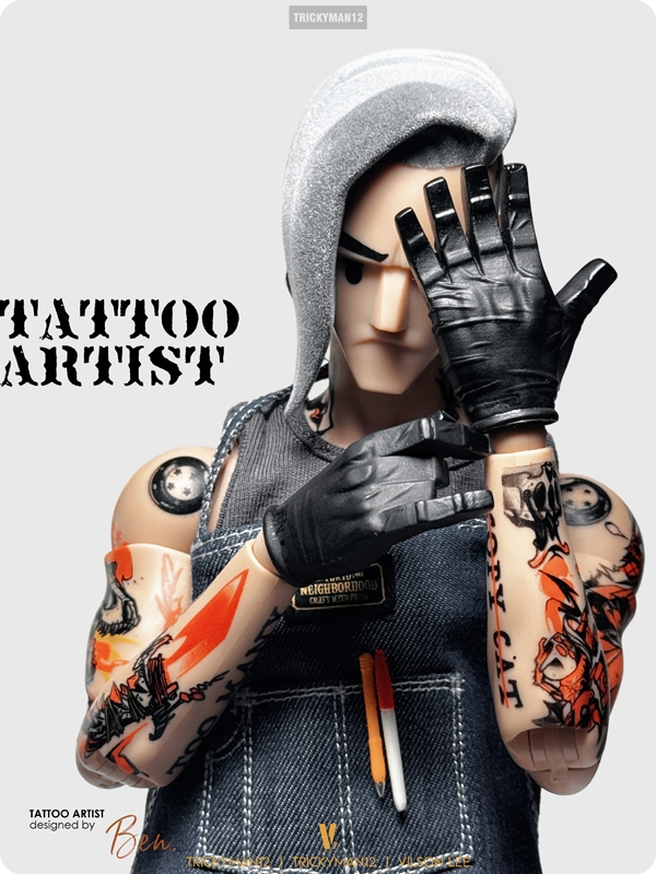 Tattoo Artist 2 Special Edition - trickyMan 1/6 Scale Figure