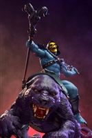 Skeletor & Panthor Classic Deluxe - Masters of the Universe - Sideshow Premium Format Figure