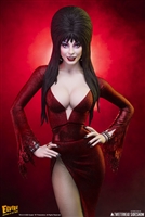 Elvira: Mistress of the Dark Red Glitter Dress Variant)- Tweeterhead Quarter Scale Maquette