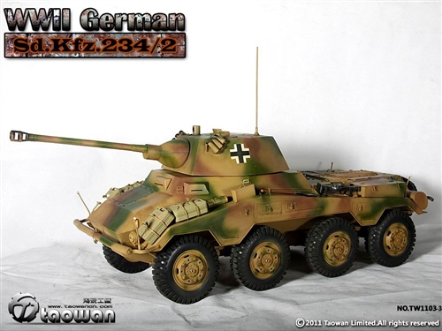 Roco Minitanks HO WWII German SD KFZ 234 Puma Armored Car for sale online 
