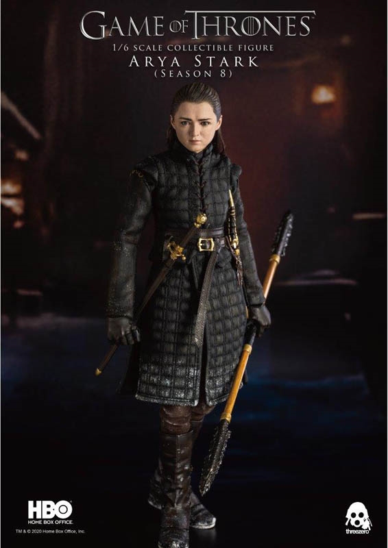 Arya Stark - Season 8 Version - Game of Thrones - ThreeZero 1/6 Scale Figure