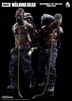 Michonnes Pet Walker Twin Pack - The Walking Dead - ThreeZero 1/6 Collectible Figure