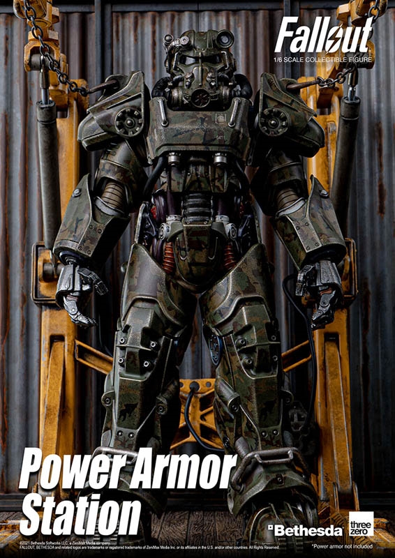 Power Armor Station - Fallout - ThreeZero 1/6 Scale Accessory