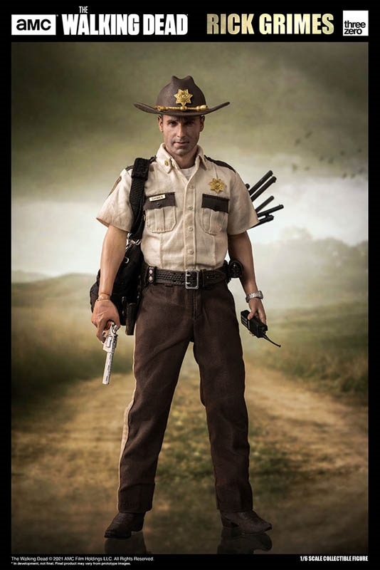 Rick Grimes - The Walking Dead Season 1 - Threezero 1/6 Scale Figure