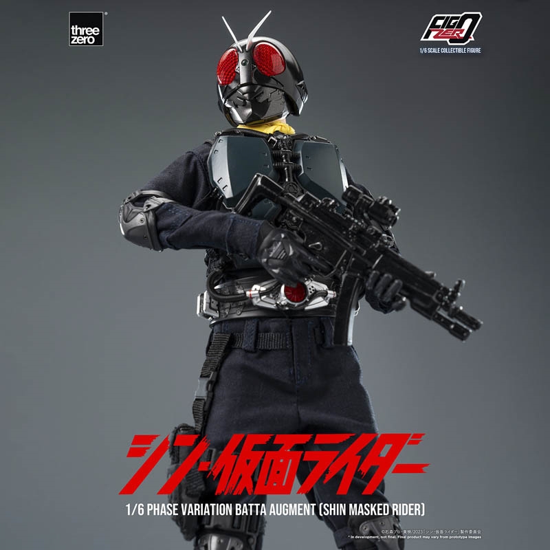 Phase Variation Batta Augment - Shin Masked Rider - Threezero 1/6 Scale Figure