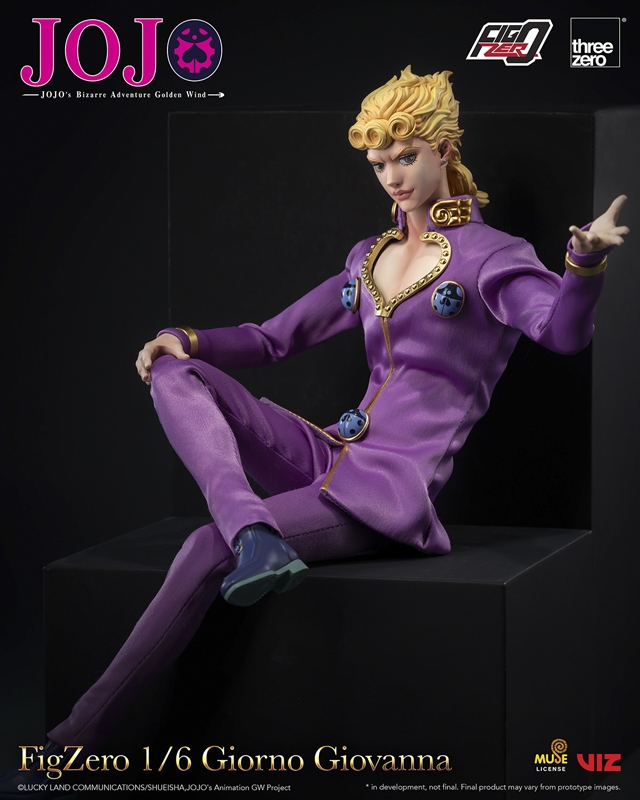 Giorno Giovanna - Jojo's Bizarre Adventure - Threezero 1/6 Scale Figure
