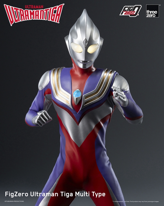Ultraman Tiga Multi Type - Tokatsu - Threezero  x Figzero 1/6 Scale Figure