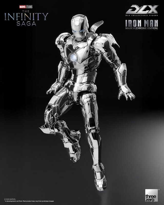 DLX Iron Man Mark 2 (Chrome Edition) - Marvel - Threezero  DLX Figure