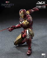 DLX Iron Man Mark 6 (Battle Damaged) - Marvel - Threezero DLX Series