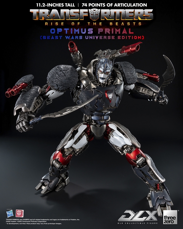 Optimus Primal (Beast Wars Universe Edition) DLX - Threezero MDLX Figure