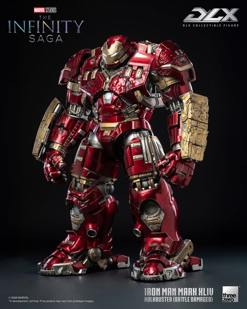 Iron Man Mark 44 "Hulkbuster" (Battle Damaged) - Threezero  DLX