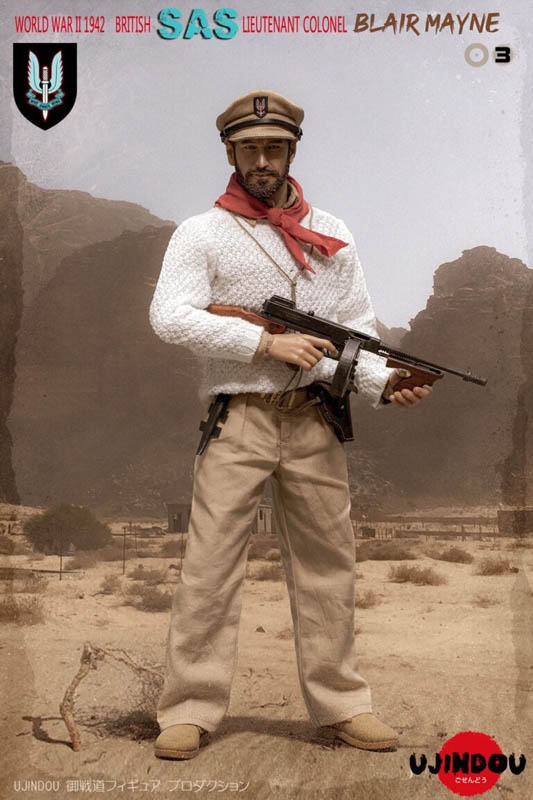 Colonel Blair Mayne - British SAS Lieutenant - Ujindou 1/6 Scale
