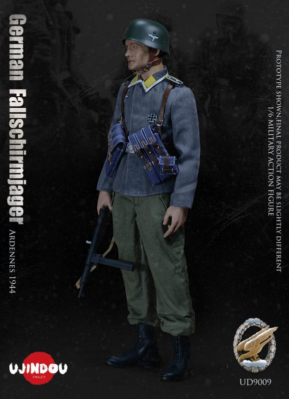 WWII German Fallschirmjager Ardennes 1944 - Ujindou 1/6 Scale Figure