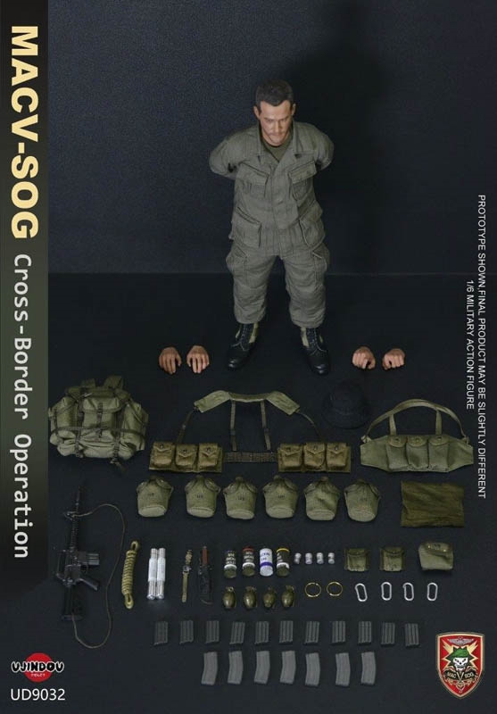 UJINDOU 1/6 MACV-SOG—CROSS BORDER MACV-SOG Cross Border Operations- Ujindou 1/6 Scale Figure