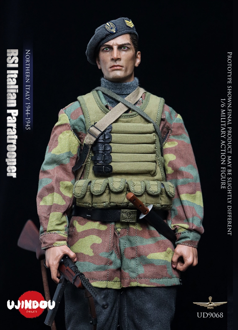 Italian Paratrooper, Northern Italy 1944-1945 - World War II  - Ujindou 1/6 Scale Figure