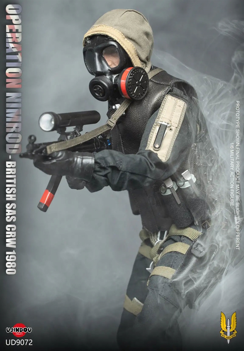 BRITISH SAS CRW 1980 Operation Nimrod - Ujindou 1/6 Scale Figure