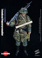 Totenkopf Panzergrenadier MG42 Gunner Kursk 1942 - World War II - Ujindou 1/6 Scale Figure