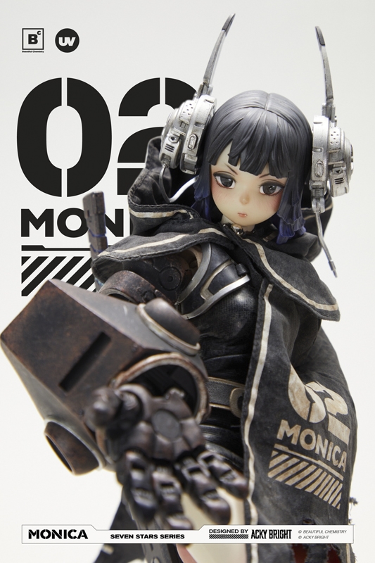 Monica - Beautiful Chemistry x Acky Bright - Underverse 1/6 Scale Figure