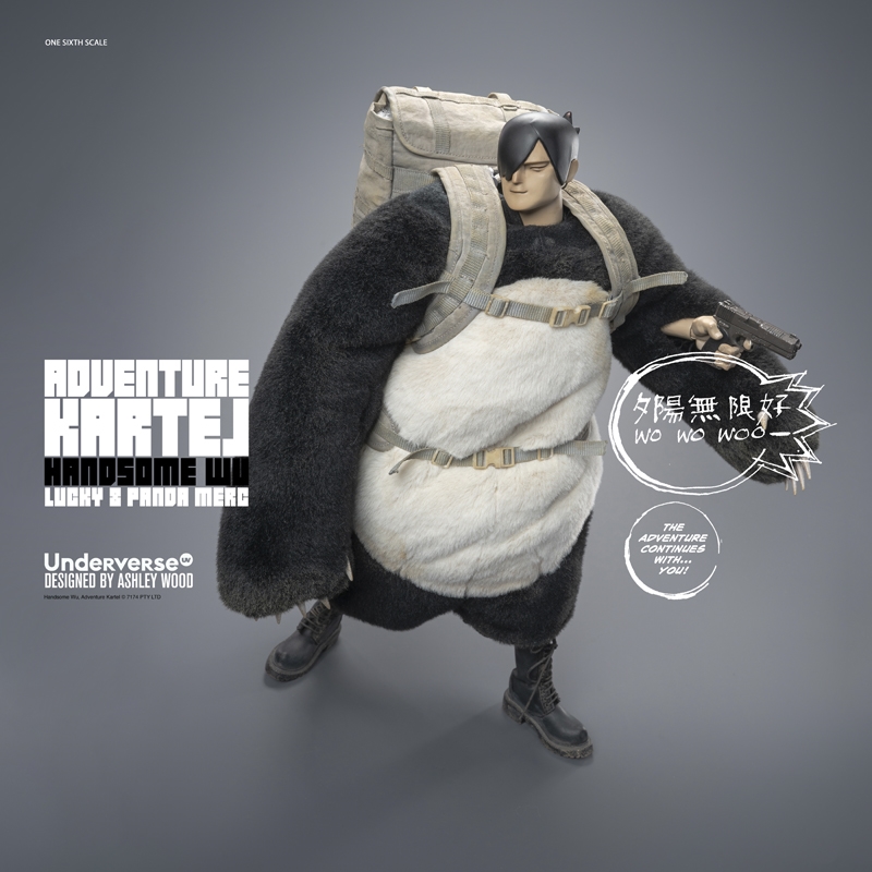 Dirty Boi Panda Handsome Wu - Underverse Adventure Kartel 1/6 Scale Figure