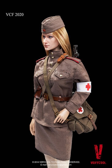 21st Century 1/6 Scale Female Soldiers WWII Soviet Union Clothes Suits 