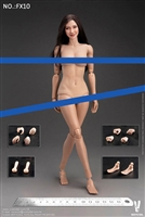 Asia Youthful Beauty Head Sculpt + VC 3.0 Middle Chest Female Body Set - Very Cool 1/6 Scale