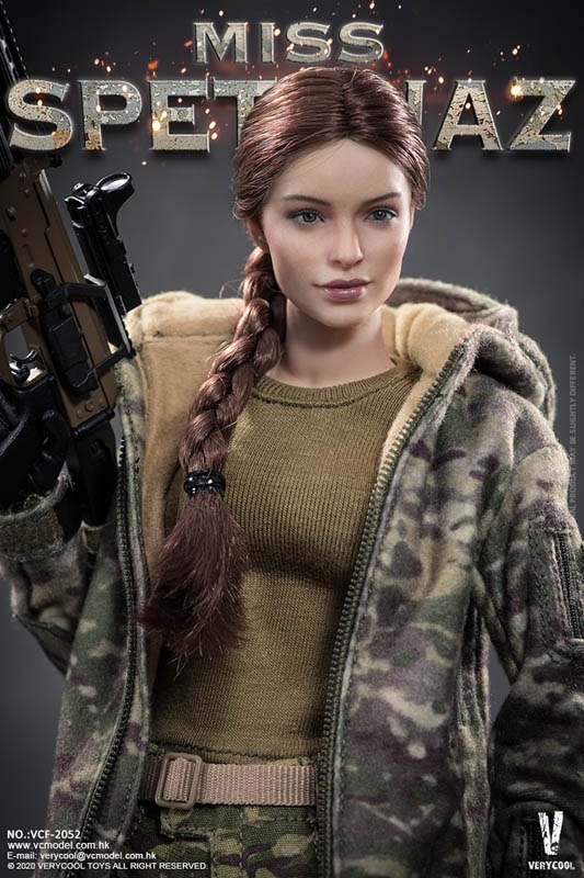 Russian Special Combat Women Soldier - Very Cool 1/6 Scale Figure