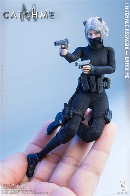 Female Assassin Catch Me - Pam Treasure Series - Very Cool 1/12 Scale Figure