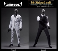 Striped Suit - Two Color Options - Vor Toys 1/6 Scale Accessory