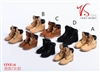 Men's Suede Mountain Boots - Four Color Options - VS Toys 1/6 Scale Accessory