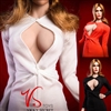 Elizabeth Keyhole Gown - Three Color Options - VS Toys 1/6 Scale Accessory