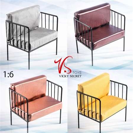 Arm Chair - Four Color Versions - VS Toys 1/6 Scale Accessory Set