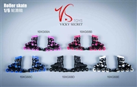 Roller Skates - Five Color Options - VS Toys 1/6 Scale Accessory Set