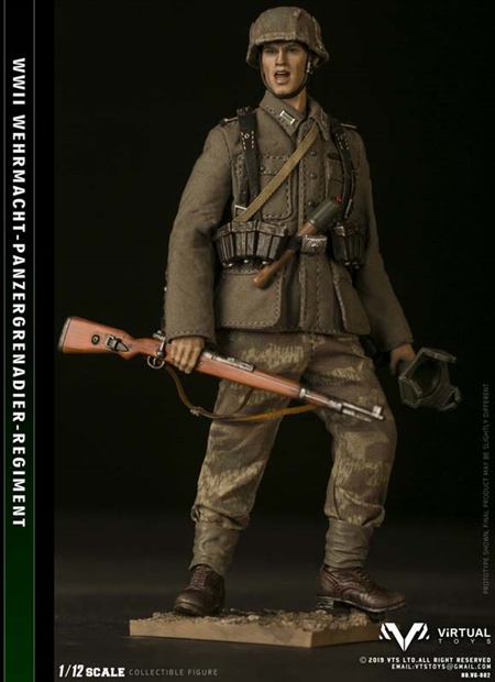 Wehrmacht Panzergrenadier Regiment - Pocket Elite Series - Virtual Toys 1/12 Scale