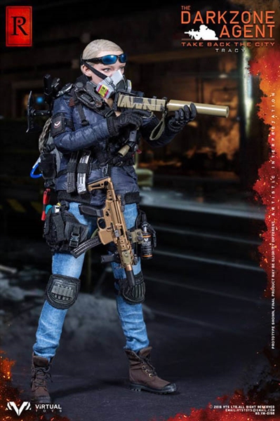 Virtual Toys The Dark Zone Agent Tracy R Ver G26 Pistol loose 1/6th scale 