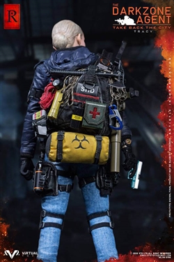 Virtual Toys The Dark Zone agent Tracy Figure Stand loose échelle 1/6th 