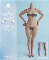 Durable Girl Body Version A in Tan Tone - Worldbox 1/6 Scale Figure