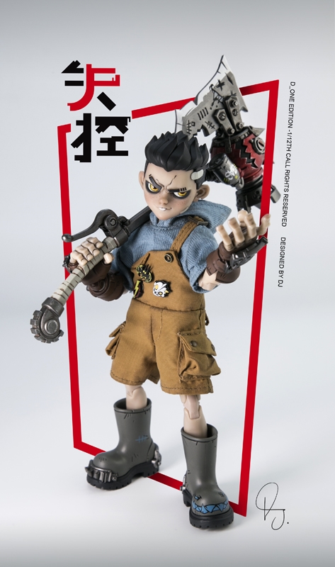 YaiZai Daily Version Rage-ZBoysSeries - D One Studio 1/12 Scale Action Figure