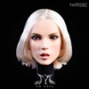 Female Head Sculpt - Blonde Hair - YM Toys 1/6 Scale Figure
