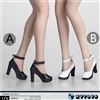 High Heeled Shoes - Two Color Options - ZY Toys 1/6 Scale Accessory