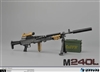 M240 Machine Gun L Version - ZY Toys 1/6 Plastic Model Accessory