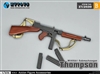M1928 Submachinegun Thompson with Stick Mag - ZY Toys 1/6 Plastic Model Accessory