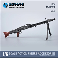 MG42 General Purpose Machine Gun Version B - ZY Toys 1/6 Plastic Model Accessory