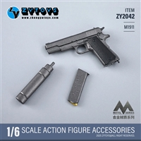 M1911 Pistol - ZY Toys 1/6 Plastic Model Accessory
