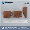 Leather Bag Set for US Army Motorcycle - World War II  - ZY Toys 1/6 Scale Figure