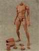 Narrow Shouldered Male Figure Body - African Version - ZY Toys 1/6 Scale
